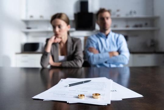 A divorce in progress — papers and the calendar that decides the appraisal effective date
